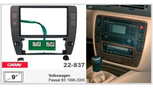 Рамка переходная Carav 22-837 VW Passat B5