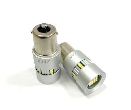 Лампа заднего хода LED ALed Canbus 1156 (P21W) 14W White (2шт.)