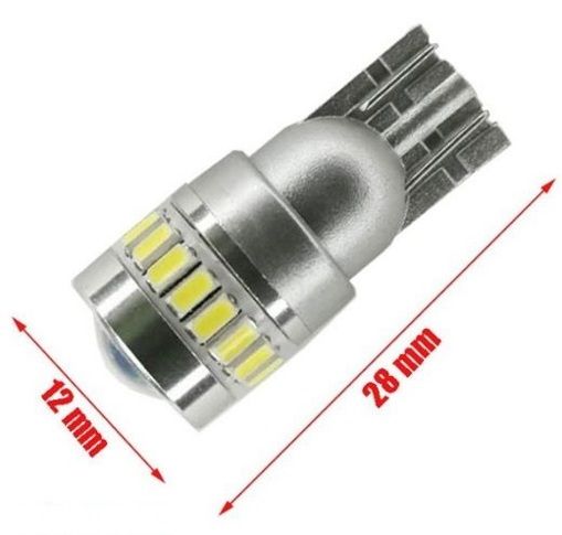 Габарит LED IDIAL 495 T10 12V 6000K LED 3030 chips Canbus (2 шт.)