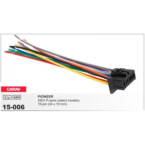 Разъем для магнитолы Pioneer Carav 15-006