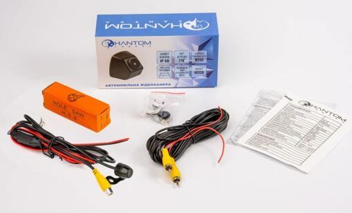 Камера заднього/переднього Phantom PC-15 універсальна