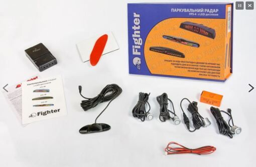 Парктроник Fighter FPS-4D Silver