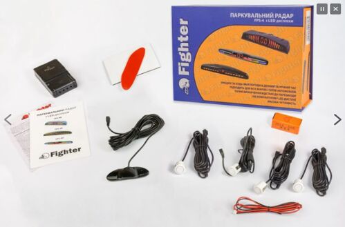 Парктроник Fighter FPS-4D White