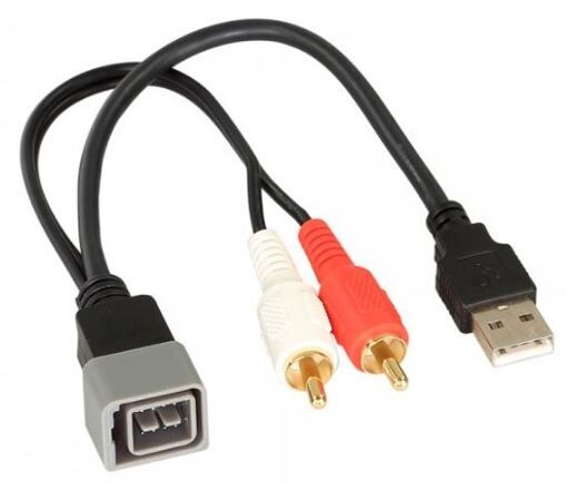 Адаптер для штатних USB/AUX-роз'ємів Nissan ACV 44-1213-003