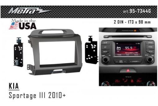 Рамка переходная Metra 95-7344G KIA Sportage