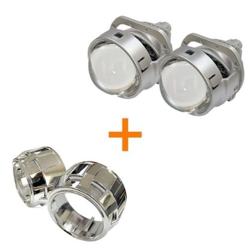 Линзы светодиодные Bi-LED Aled XLP-J 6000К 45 Вт (комплект 2 шт)