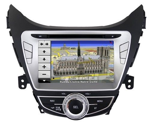 Штатная магнитола nTray 8748 Hyundai Elantra new (Навител)