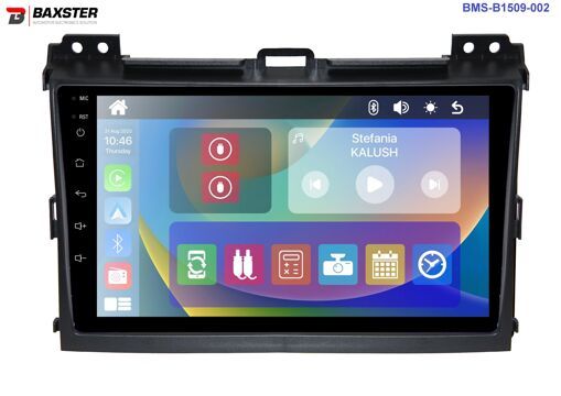 Штатная магнитола Baxster BMS-B1509-002 TOYOTA LC Prado (120), Lexus GX 02-09