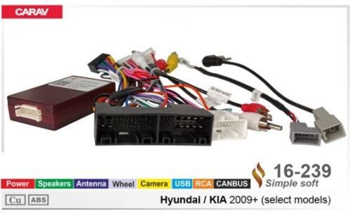Перехідник для магнітол 9&quot;, 10.1&quot; Carav 16-239 Hyundai, KIA