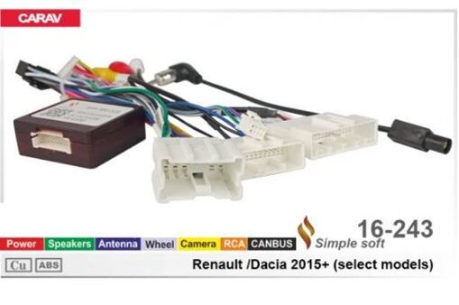 Переходник для магнитол 9&quot;, 10.1&quot; Carav 16-243 Renault, Dacia