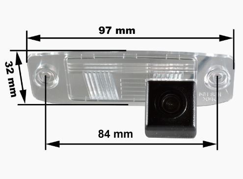 Камера заднього виду Prime-X CA-9537 Kia, Hyundai