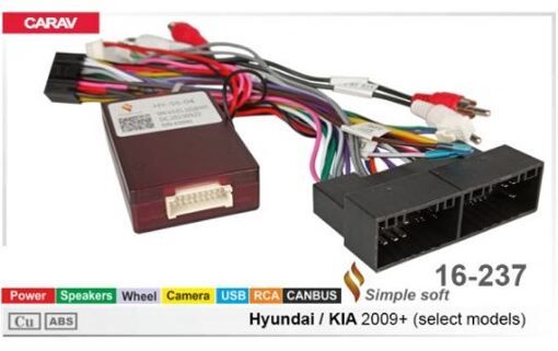 Перехідник для магнітол 9&quot;, 10.1&quot; Carav 16-237 Hyundai, KIA