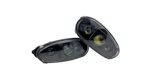Комплект протитуманних Bi-LED фар Allight 00-00021598 Daewoo Lanos, Sens ближній+дальній (2 шт.)