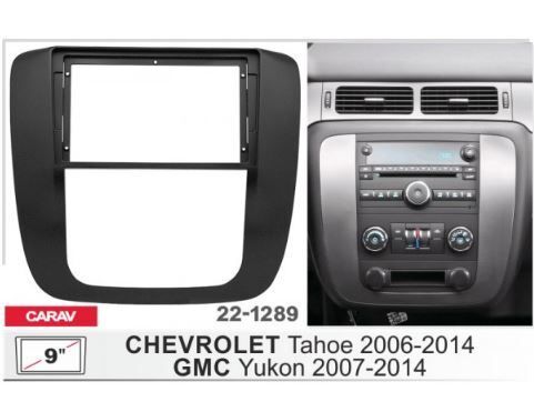 Рамка перехідна Carav 22-1289 Chevrolet Tahoe, GMC Yukon