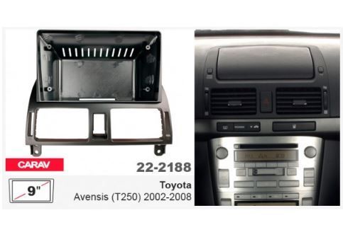 Рамка перехідна Carav 22-2188 Toyota Avensis