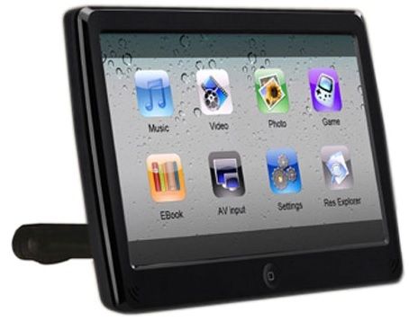 Накладка на підголівник Gate UT-9M Touch screen (1 шт) чорний