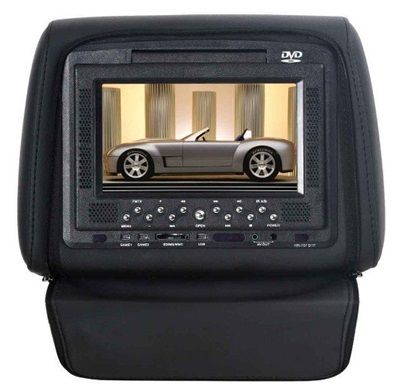 Комплект підголівників Gate U-760D (пара) чорний