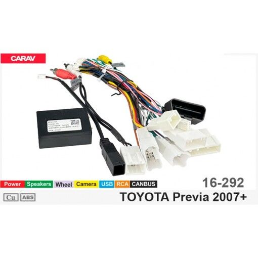 Переходник для магнитол 9&quot;, 10.1&quot; Carav 16-292 Toyota Previa