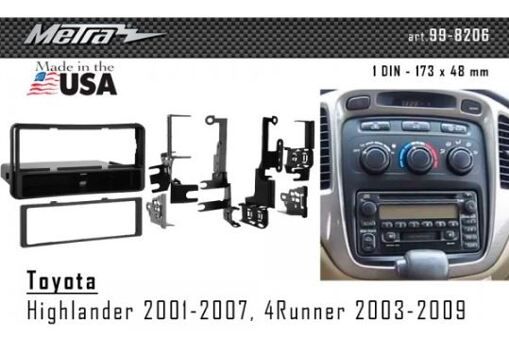 Рамка переходная Metra 99-8206 Toyota Highlander, 4Runner