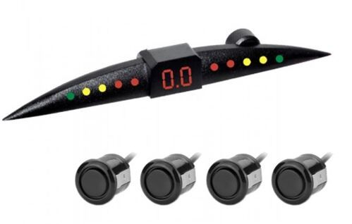 Парктроник Tiger PS-43 slim черный