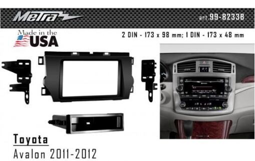 Рамка переходная Metra 99-8233B Toyota Avalon