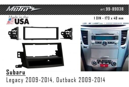 Рамка переходная Metra 99-8903 SUBARU Legacy, Outback