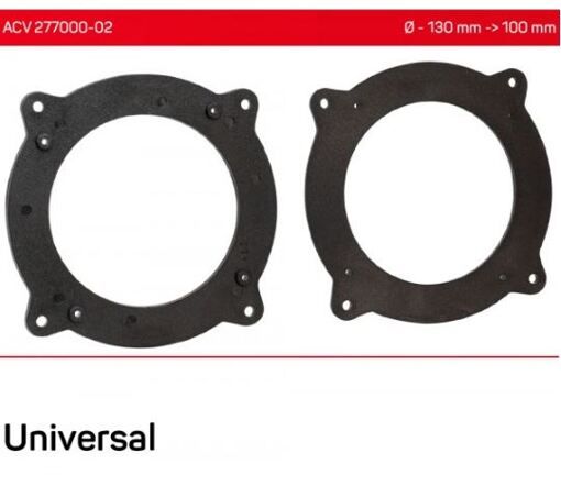 Проставки под динамики ACV 277000-02 универсальные для перехода со 130 mm на 100 mm
