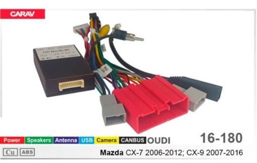 Переходник для магнитол 9&quot;, 10.1&quot; Carav 16-180 Mazda CX-7, CX-9