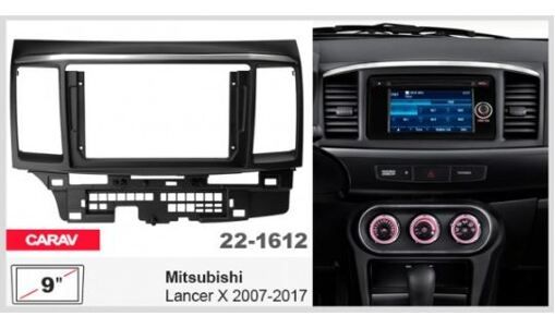 Рамка перехідна Carav 22-1612 Mitsubishi Lancer X