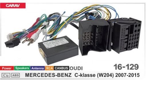 Переходник для магнитол 9&quot;, 10.1&quot; Carav 16-129 Mercedes C-klasse