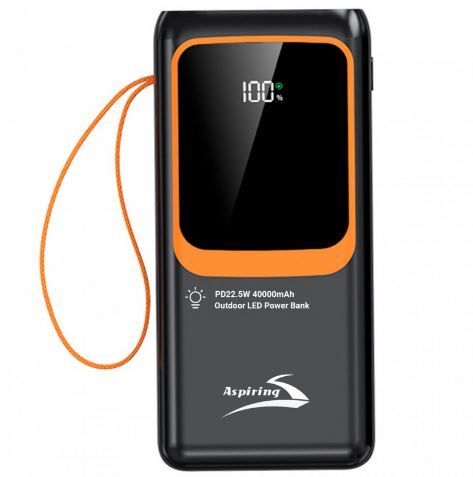 УМБ PowerBank Aspiring Light 40 PD22.5W, 40000 mAh