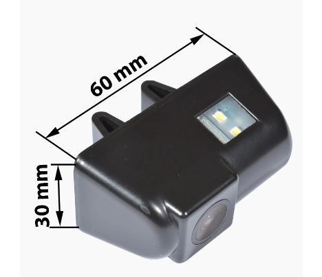 Камера заднього виду Prime-X CA-1390 Ford Transit (T2) (14+), Tourneo Connect II (12-20), Transit Connect II (13-21)