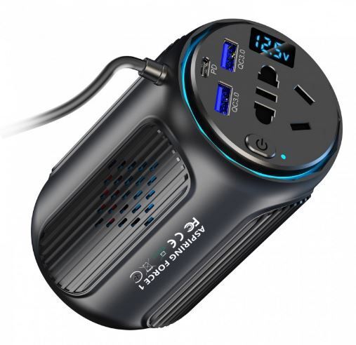 Автомобильный инвертор Aspiring Force 1 150W, PD20W