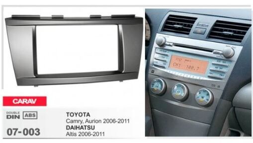 Рамка переходная Carav 07-003 Toyota Camry, Aurion