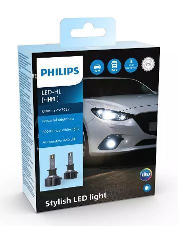 Лампы светодиодные PHILIPS H1 11258U3022X2 LED Ultinon Pro 3022 LED 12/24V