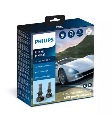 Лампы светодиодные PHILIPS HIR2 11012U91X2 LED Ultinon Pro9100 +350%