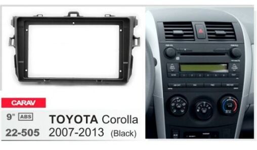 Рамка переходная Carav 22-505 Toyota Corolla