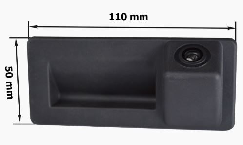 Камера заднього виду Prime-X TR-08W AHD/CVBS VW, Audi, Skoda A4 (B9) (15-23), Golf Plus (05-14), Touareg II (10-18), Superb III (B8) (15+)