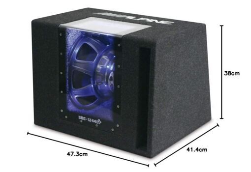 Сабвуфер Alpine SBG-1224BP пасивний