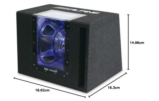 Сабвуфер Alpine SBG-1244BP пассивный