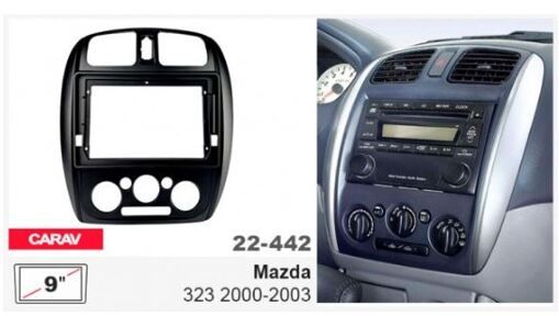 Рамка переходная Carav 22-442 Mazda 323