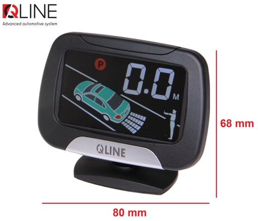 Парктронік Qline ParkSense Maxx 8 чорний