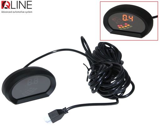 Парктроник Qline ParkSense Style 4 черный