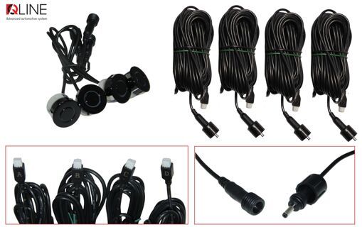 Парктроник Qline ParkSense Style 4 черный