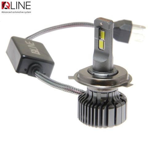 Лампы светодиодные Qline Optima H4 6000K УЦЕНКА