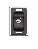 Кнопка подогрева сидений QLine Fiber NIS-U03