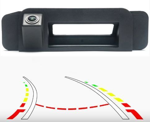 Камера заднього виду Prime-X TR-12-D5 Mercedes з динамічною розміткою