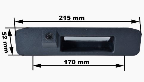 Камера заднього виду Prime-X TR-13-D5 Mercedes з динамічною розміткою