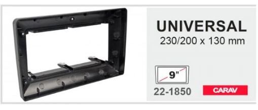 Рамка переходная Carav 22-1850 с 2 DIN на 9&quot; универсальная