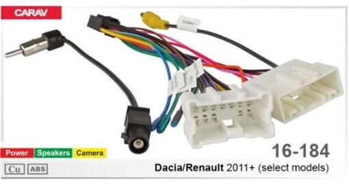 Переходник для магнитол 9&quot;, 10.1&quot; Carav 16-184 Renault, Dacia